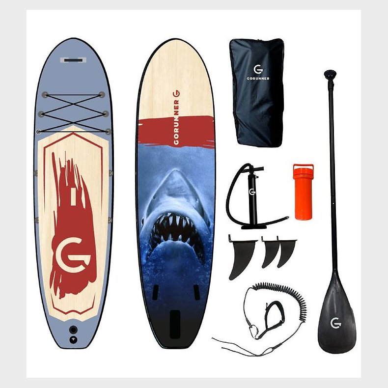 GoRunner Supboard - 320x84 cm - Shark - Bl