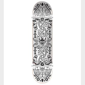 Speed Demons Skateboard - 8'' - Bandana Komplet - Hvid