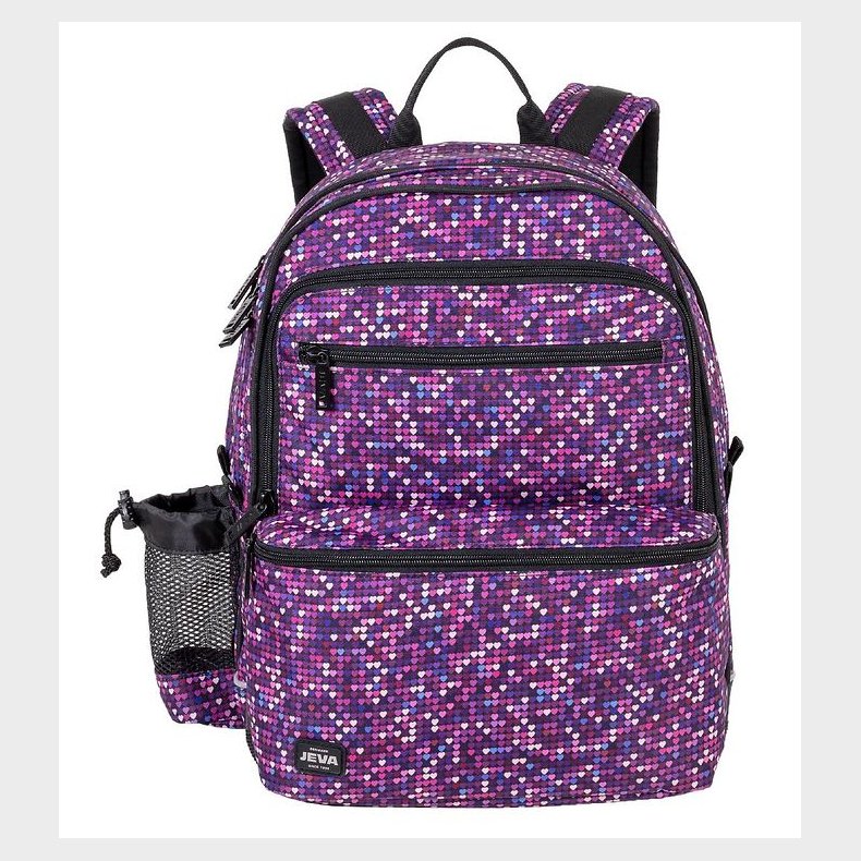 Jeva Skoletaske - Square - Mosaik