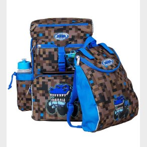 Jeva Skoletaske - Beginners - Monster Truck Dragon