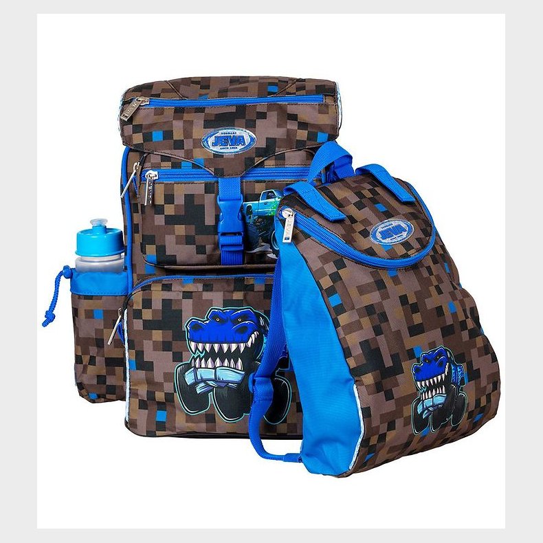 Jeva Skoletaske - Beginners - Monster Truck Dragon