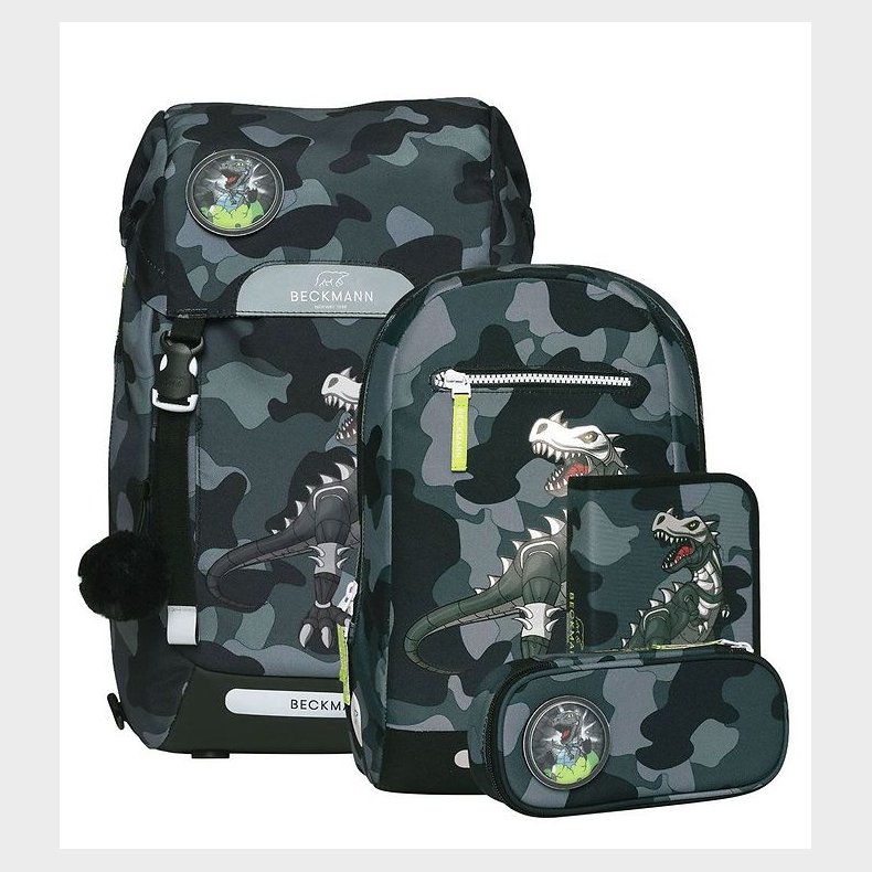 Beckmann Skoletaskest - Classic Maxi - Camo Rex