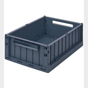 Liewood Foldekasse - 50x36x19,5 cm - Large - Weston - Whale Blue