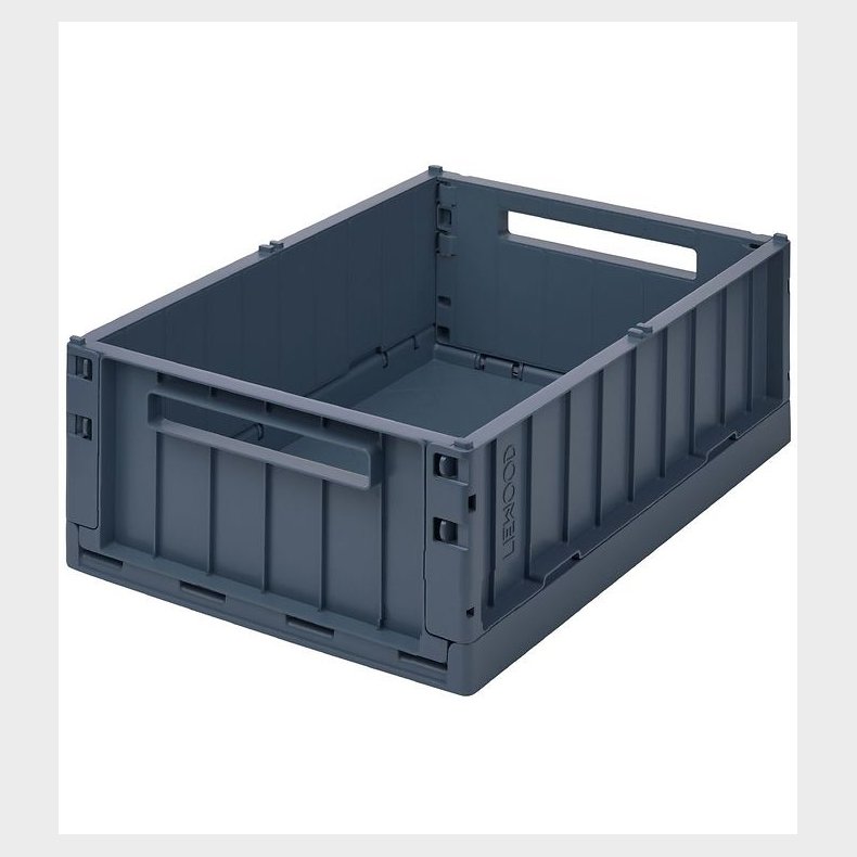 Liewood Foldekasse - 50x36x19,5 cm - Large - Weston - Whale Blue