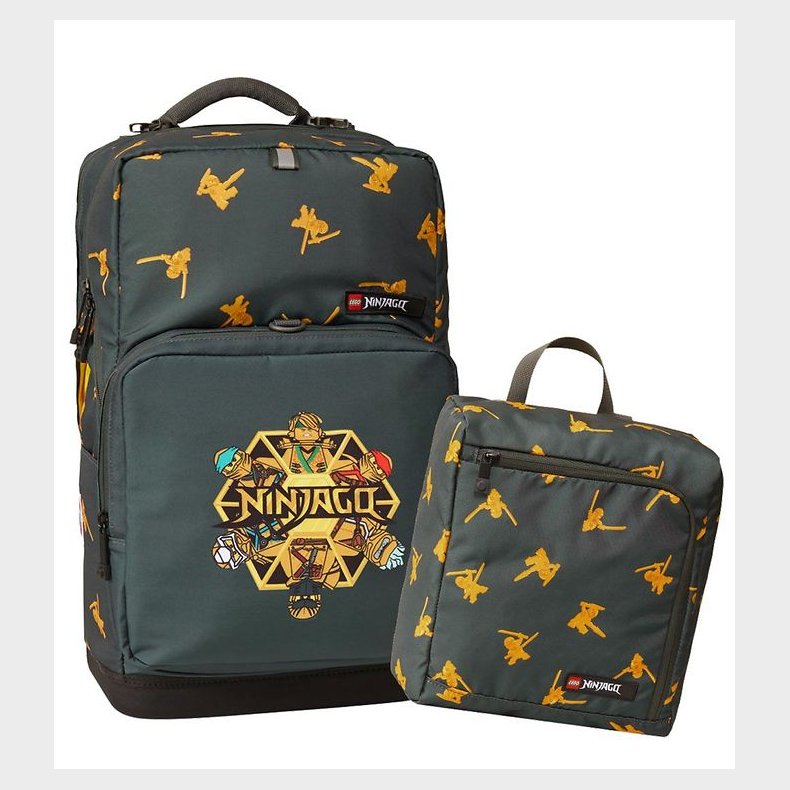 LEGO® Ninjago Skoletaske m. Gymnastikpose - Golden Team - Gr�