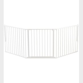 BabyDan Sikkerhedsgitter - Flex L - 146-223 cm - Hvid