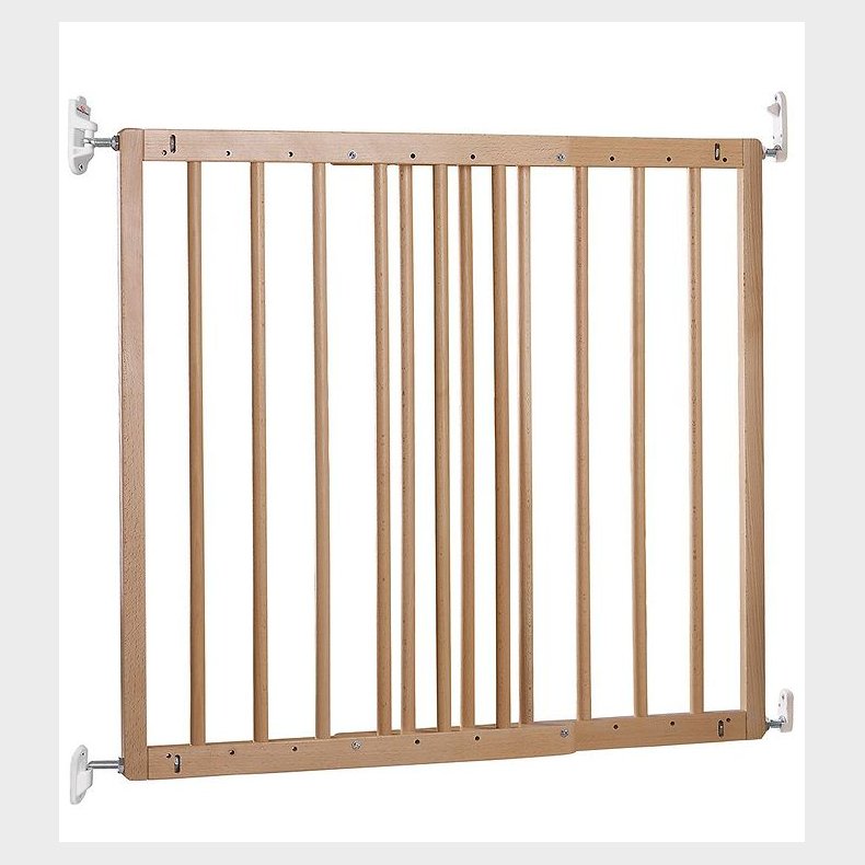 BabyDan Sikkerhedsgitter - Tr - 60,5-102 cm - Multidan - Brun