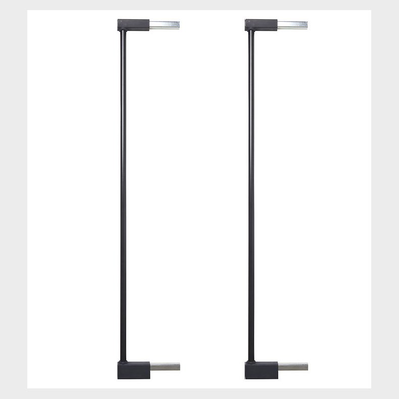 BabyDan Forl�nger - Extend-A-Gate - 2 stk. - 73x7 cm - Sort