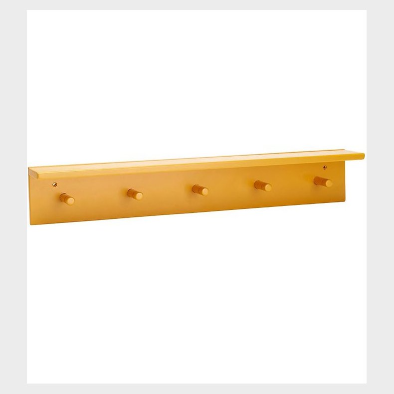 Kids Concept Hylde m. Knager - 60x10 cm - Tr - Mango