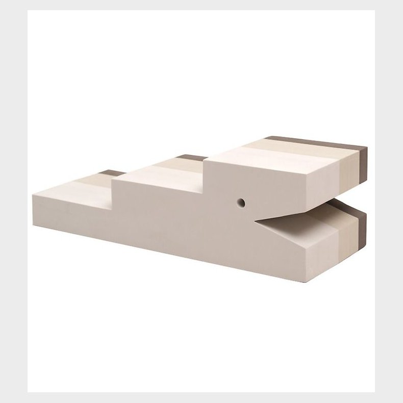 bObles Krokodille - 60x24x18 cm - Sand Grey