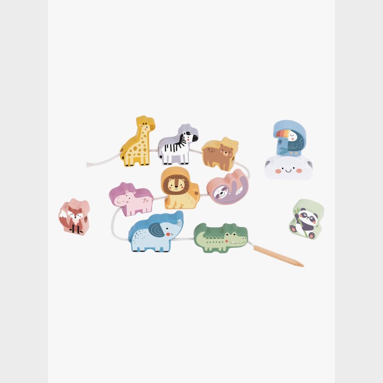 Tooky Toy Lacing Animals Aktivitetsleget�j