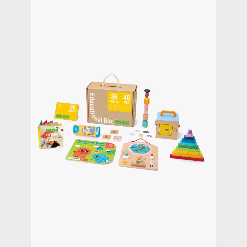 Tooky Toy Aktivitetsboks 36 M�ned