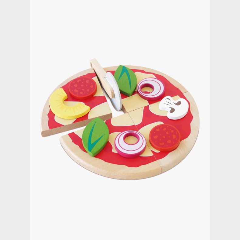 Le Toy Van Pizza &  Toppings med Pizzask�rer