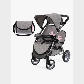 Bayer Design Twin Star Tvillingedukkevogn, Gr�