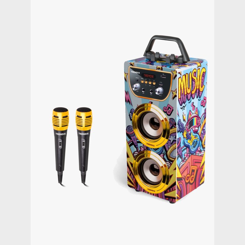 Trendix Karaokemaskine Golden Star