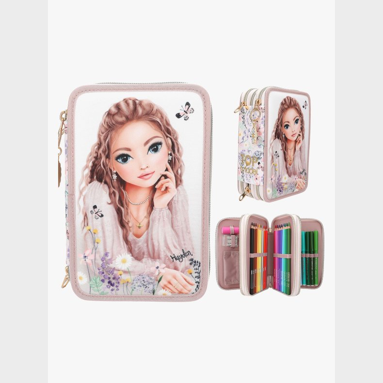 TOPModel SUMMER FEELING Penalhus med 3 Rum, Light pink