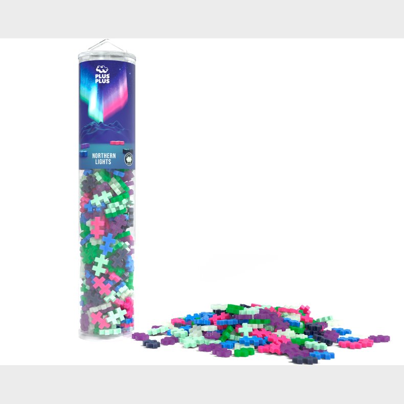 Plus Plus Tube Byggest Nordlys-mix 240 Dele