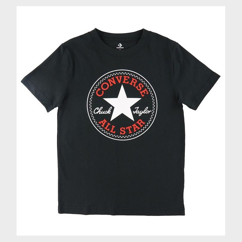 Converse T-shirt - Sort m. Logo