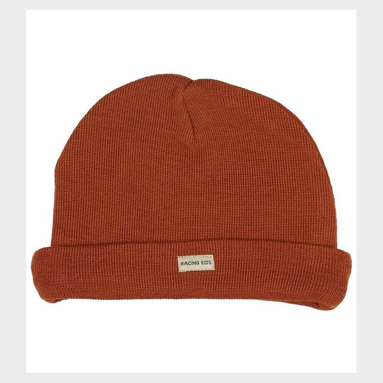 Racing Kids Hue - Uld/Bomuld - Rust