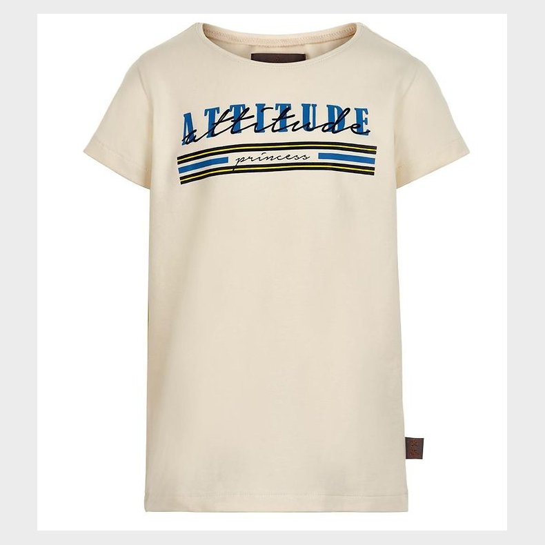 Creamie T-shirt - Attitude - Buttercream m. Print