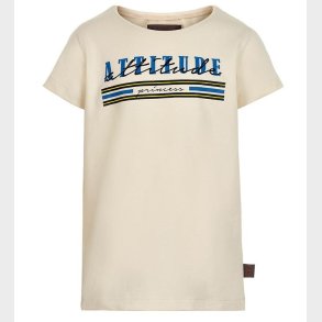 Creamie T-shirt - Attitude - Buttercream m. Print