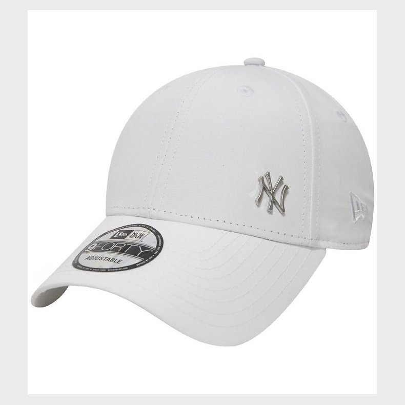 New Era Kasket - 940 - New York Yankees - Hvid
