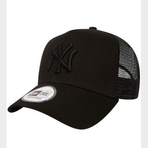 New Era Kasket - Clean Trucker - New York Tankees - Sort