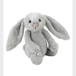Jellycat Bamse - Small - 18x9 cm - Bashful Silver Bunny