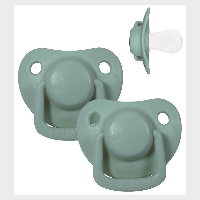 Filibabba Sutter - 2-pak - 0-6m - Moss Green