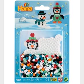 Hama Midi Perlest - 450 stk. - Lille Pingvin