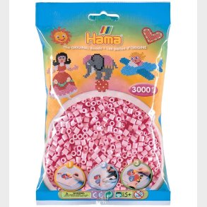 Hama Midi Perler - 3000 stk. - 95 Pastel Rosa