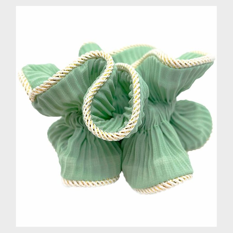 By Str Scrunchie - Lilje - Stvet Mint