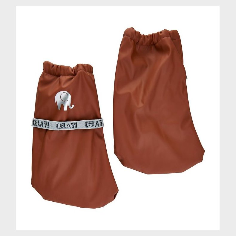 CeLaVi Overtr�kssko m. Fleece - PU - Tortoise Shell