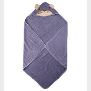 Pippi Baby Babyhndklde - 83x83 cm - Lavendel m. Kat