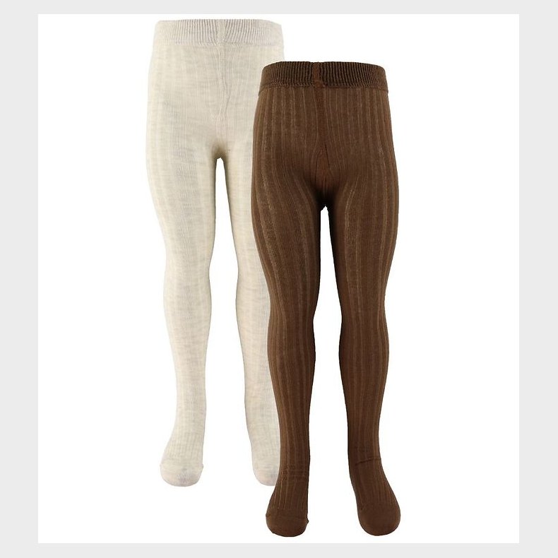 Minymo Str�mpebukser - 2-pak - Solid Rib - Trush