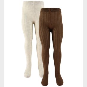 Minymo Str�mpebukser - 2-pak - Solid Rib - Trush