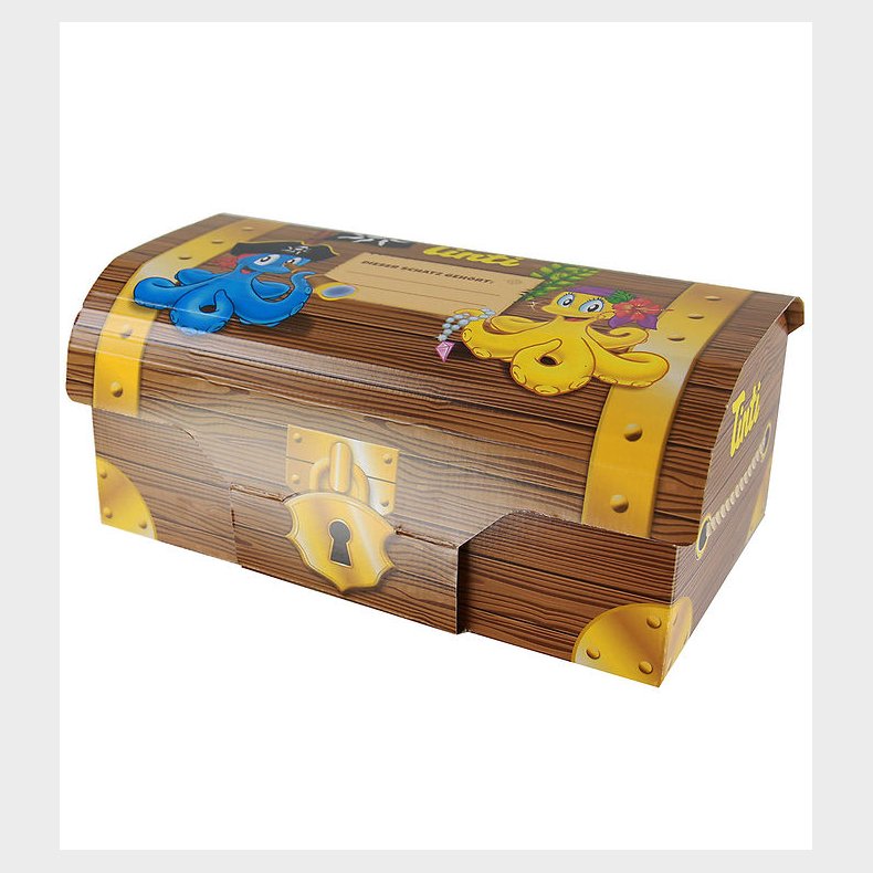 Tinti Skattekiste m. Badetilbeh�r - 19 dele