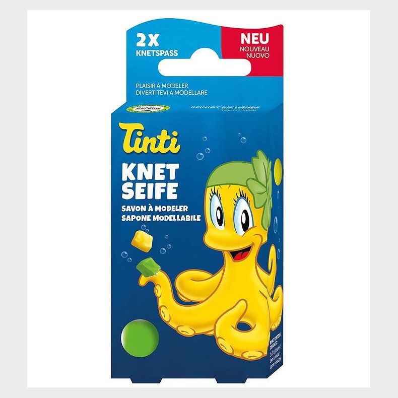 Tinti Figursbe - 2 stk. - Grn/Gul