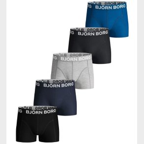 Bjrn Borg Boxershorts - 5-pak - Blue Denim