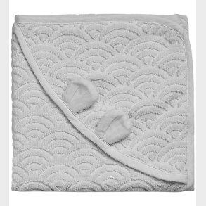 Cam Cam Babyhndklde - 80x80 cm - Classic Grey m. rer