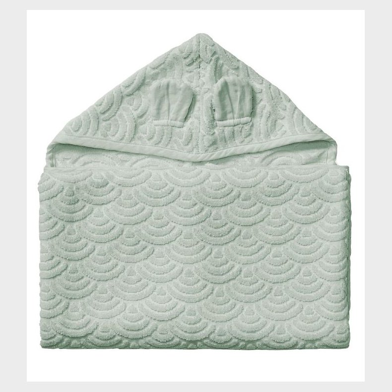 Cam Cam Badeslag - 70x130 cm - Dusty Green m. rer