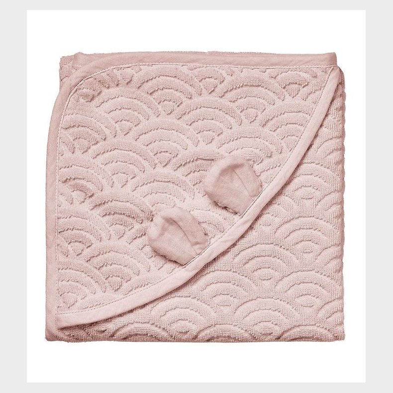 Cam Cam Badeslag - 80x80 cm - Dusty Rose m. rer