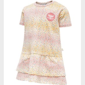 Hummel Kjole - hmlAlba - Hvid m. Prikker