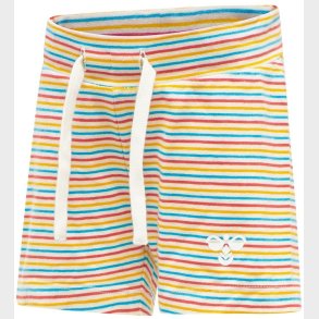 Hummel Shorts - hmlAlex - Hvid m. Striber
