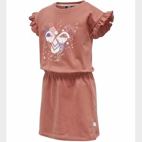 Hummel Kjole - hmlPacific - Mrk Rosa m. Print