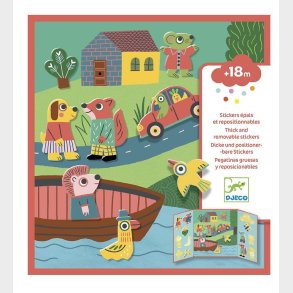 Djeco Klistermrkebog - Dyr