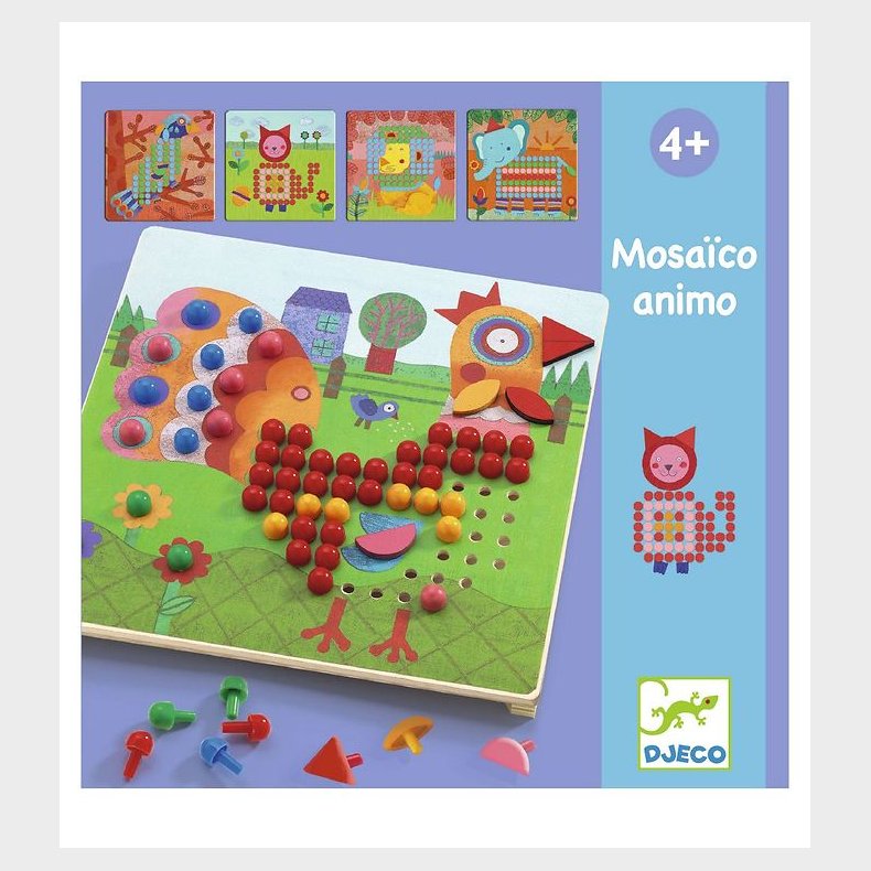 Djeco Mosaikker - Dyr