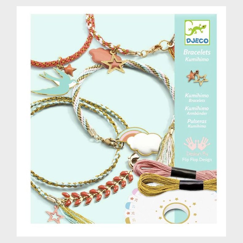 Djeco Kumihimo Armb�nd - DIY