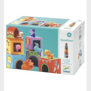Djeco Stableleget�j - 12 Dele - Bondeg�rd