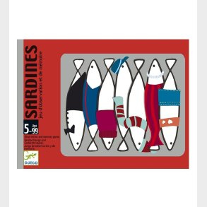 Djeco Kortspil - Huskespil - Sardiner